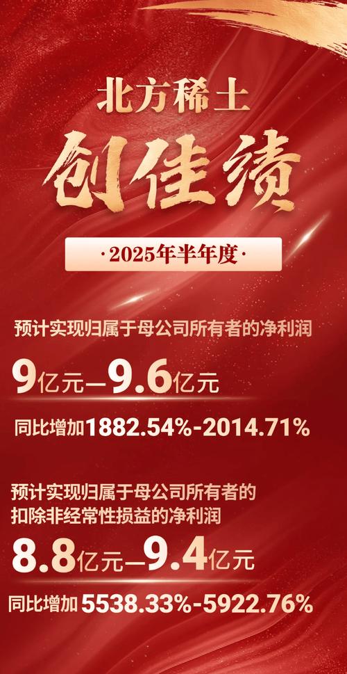 北方稀土2024年半年度业绩预告_稀土产品价格下降影响_股票北方稀土