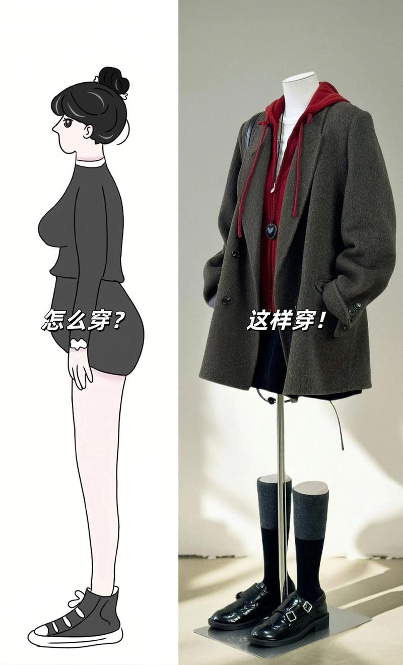 修身打底衫的搭配_摩卡色高领修身打底衫搭配建议_摩卡色打底衫不同风格穿搭方法