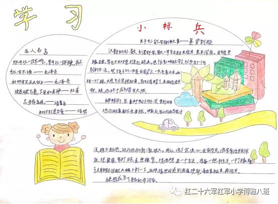 小学生爱国教育_争做新时代好少年_自信自强手抄报内容