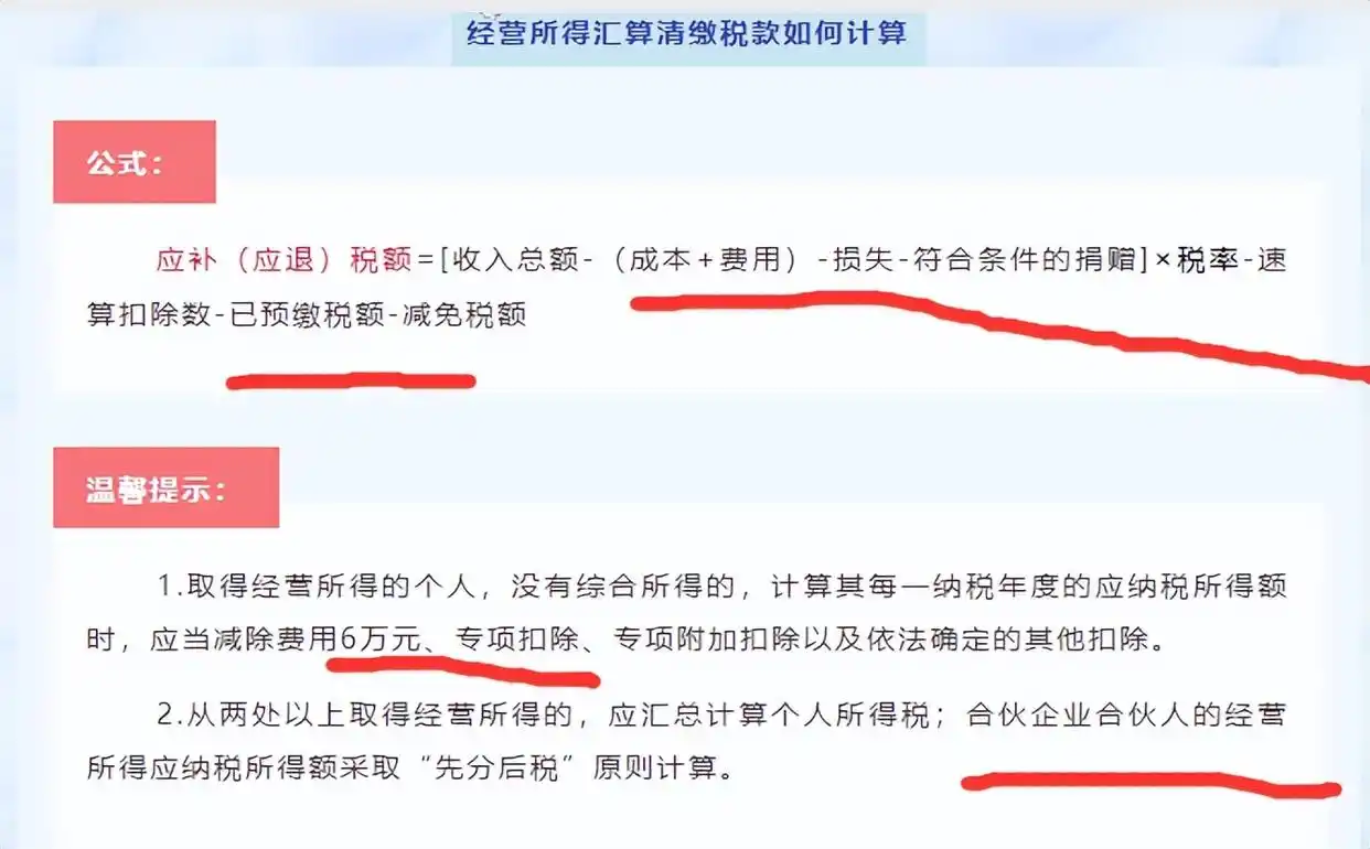 2024年个人所得税生产经营所得A表填报操作流程_2024年个人所得税生产经营所得B表填报操作流程_铂略财税培训 所得税纳税申报表填报