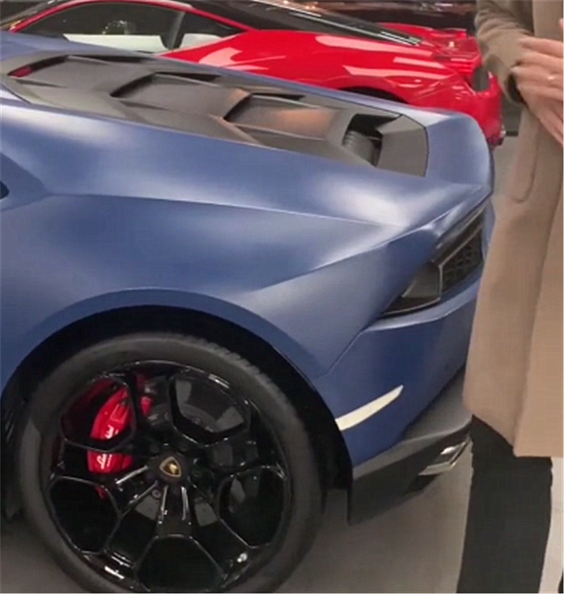 展厅实拍“磨砂蓝”兰博基尼，2.9秒破百，全球限量250台！